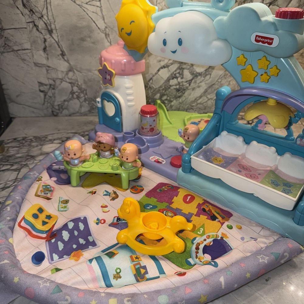 Fisher-Price Little People 1-2-3 Babies Playdate Musical Playset Figures Access
